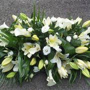 Calla lily, Oriental lily and roses
