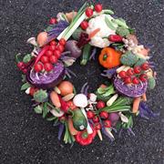 Vegetable Wreath