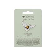 Flight of the bumble bee pin badge