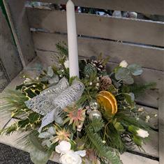 Christmas Cracker Table Arrangement